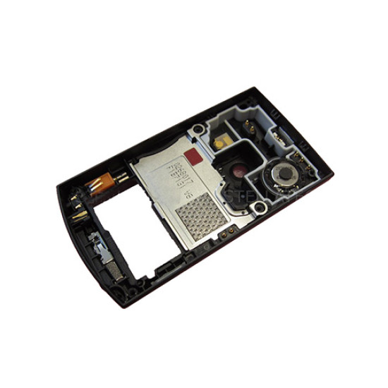 Μεσαίο Κάλυμμα Nokia N80 Black/Grey original