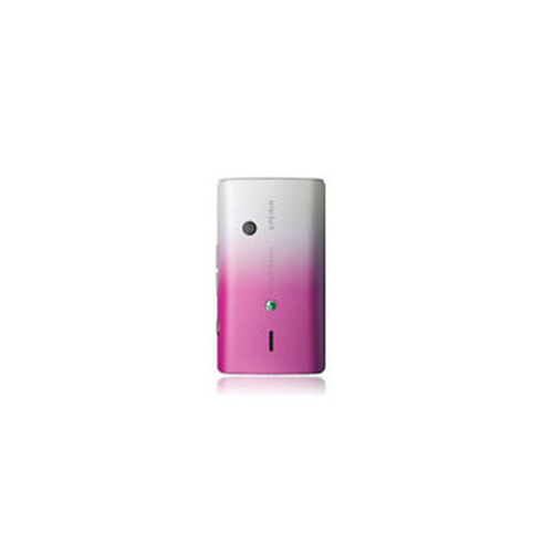 Καπάκι Μπαταρίας Sony Ericsson X8 Shakira 1237-0350 White Pink Original
