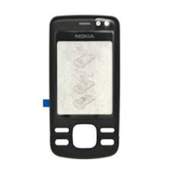 Μπροστινό Κάλυμμα με τζαμάκι Nokia 6600 Slide Black Original Μπροστινό Κάλυμμα με τζαμάκι Nokia 6600 Slide Black Original