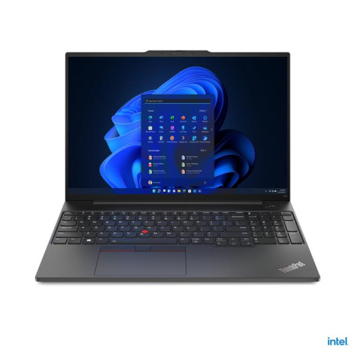 Laptop LENOVO E16 16 '' 1920x1200, i5-1335U, 16 GB,  512 GB, Intel Iris Xe Graphics , Windows 11 Pro, Black, Backlit