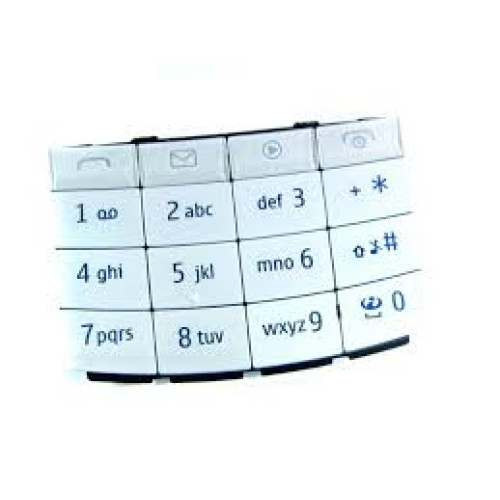 Πληκτρολόγιο Nokia X3-02 White Original