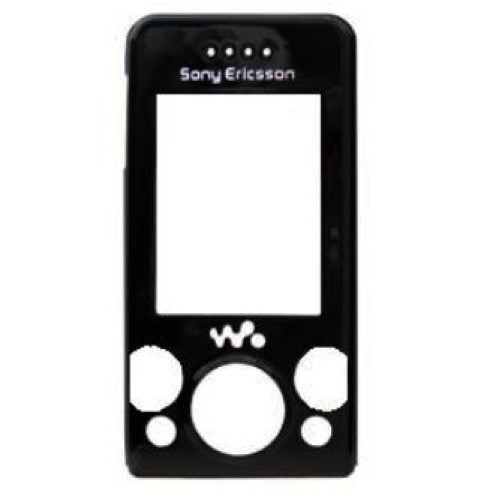 Γνήσιο (ORIGINAL) Sonyericsson W580i μπροστινό κάλλυμα μαύρο  - W580i  A' cover  black