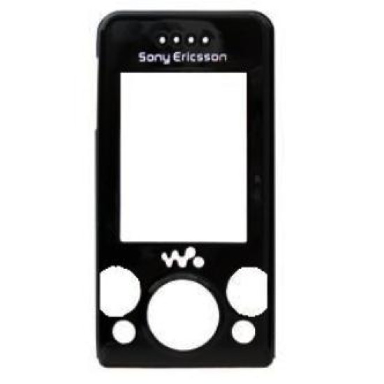 Γνήσιο (ORIGINAL) Sonyericsson W580i μπροστινό κάλλυμα μαύρο - W580i A' cover black Γνήσιο (ORIGINAL) Sonyericsson W580i μπροστινό κάλλυμα μαύρο - W580i A' cover black
