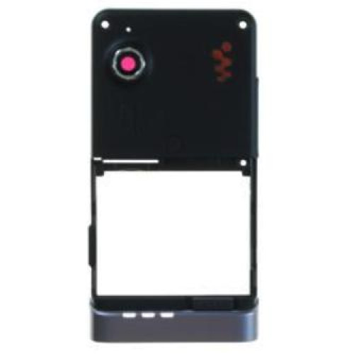Πίσω κάλλυμα - back cover  SONYERICSSON W910i  μάυρο ORIGINAL