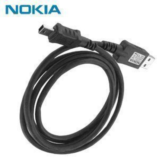 Data cable Nokia DKE-2 Mini USB - USB 2.0 καλώδιο δεδομένων 0.8m black original bulk Data cable Nokia DKE-2 Mini USB - USB 2.0 καλώδιο δεδομένων 0.8m black original bulk