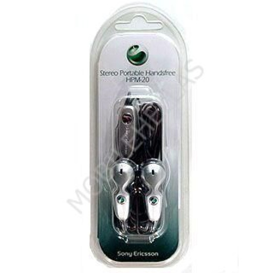 Handsfree Sony Ericsson HPM-20 grey original blister
