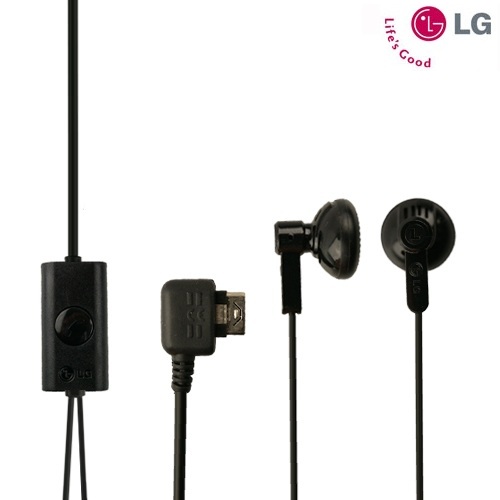 Handsfree LG SGEY0003721 black original bulk