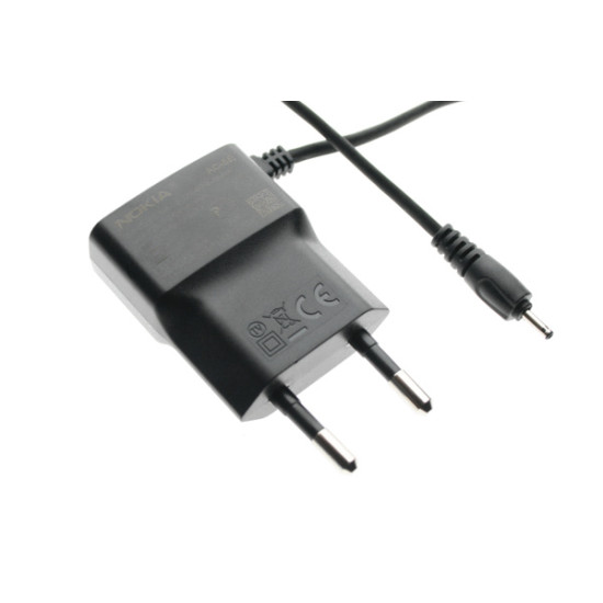 Φορτιστής ταξιδίου Nokia AC-5E 800mAh black original bulk