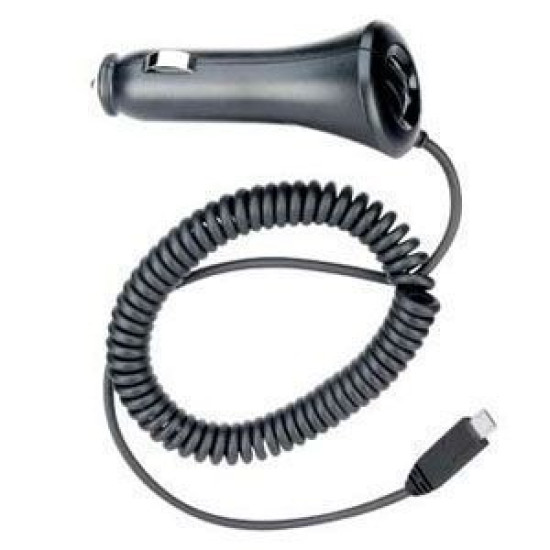 Φορτιστής αυτοκινήτου Motorola SYN1830A Micro USB black original bulk