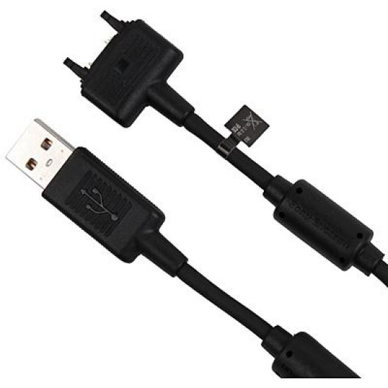 Data cable Sony Ericsson DCU-65 καλώδιο δεδομένων 0.8m black original bulk Data cable Sony Ericsson DCU-65 καλώδιο δεδομένων 0.8m black original bulk