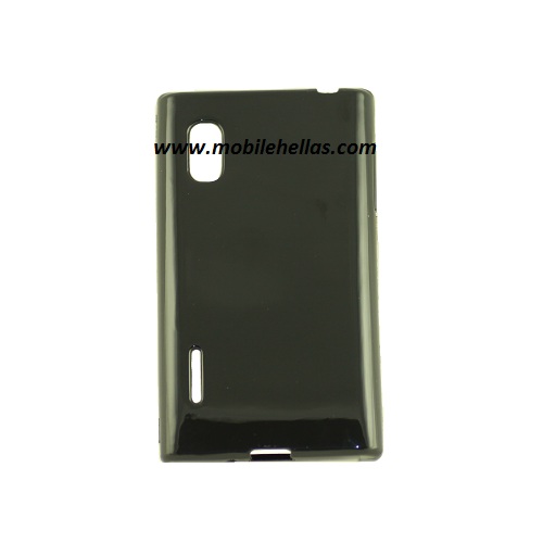 Θήκη OEM για LG E610 Optimus L5 Back cover TPU Black
