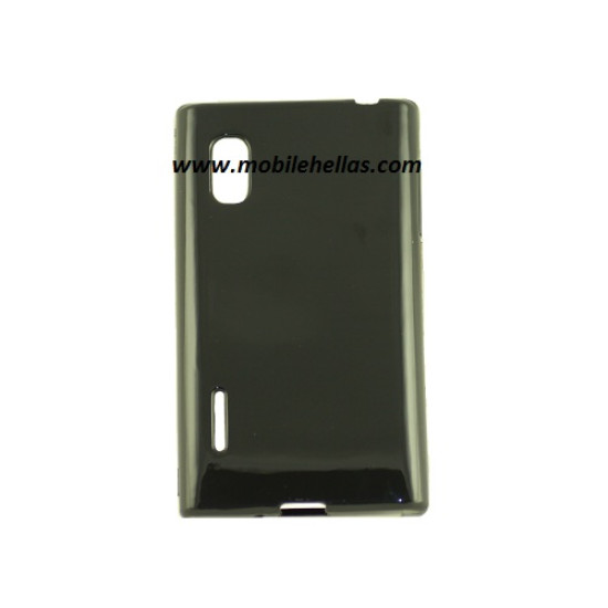 Θήκη OEM για LG E610 Optimus L5 Back cover TPU Black