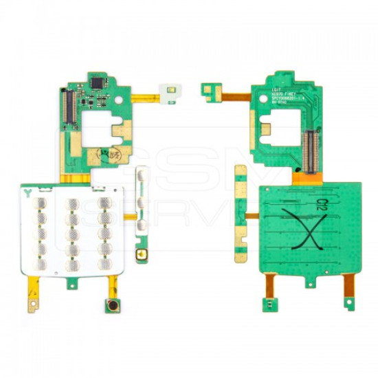 Συρώμενος μηχανισμός Sony Ericsson W910i μαζί με πίσω κάλλυμα