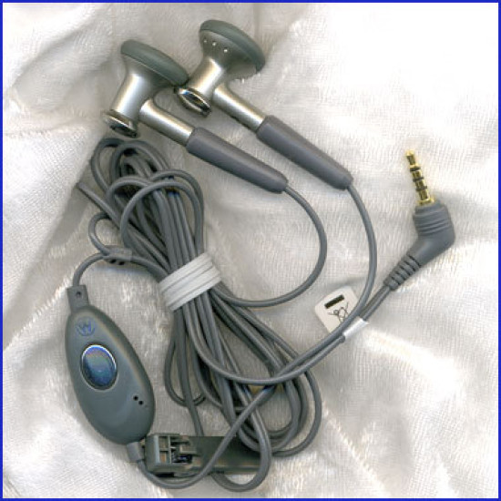 Handsfree Motorola CHYN4516B 2.5mm black original bulk