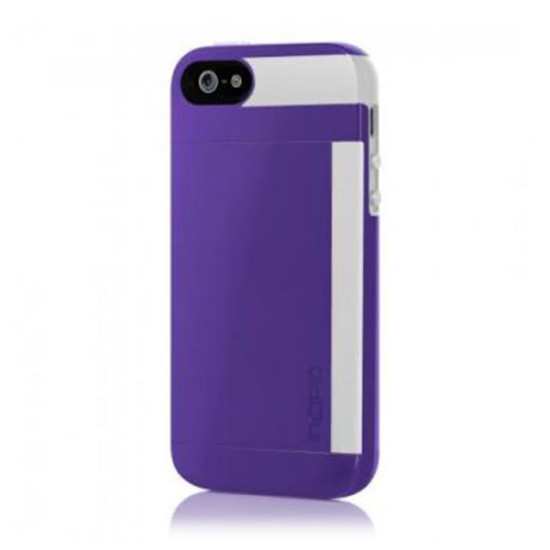 Θήκη Incipio Stowaway για Apple iPhone 5, 5S Back cover Purple