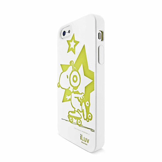 Θήκη iLuv Snoopy για Apple iPhone 5, 5S Back cover TPU White