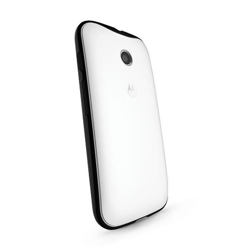 Θήκη Motorola ASMEGRPWH για XT1021 XT1022 Moto E Back cover White original