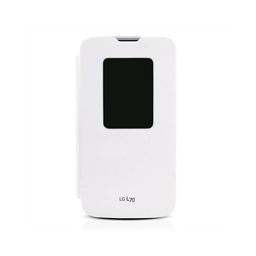 Θήκη LG CCF-400 για D320 L70 Flip Cover Quick Window White original