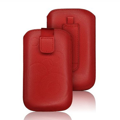 Θήκη Forcell Universal για iPhone 4, 4S (115 x 59 x 9 mm) Red