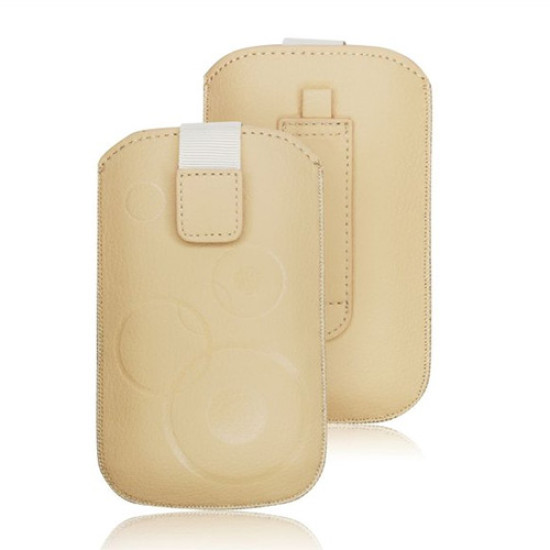 Θήκη Forcell Universal για i9300 Galaxy S3 (137 x 71 x 9 mm) Beige