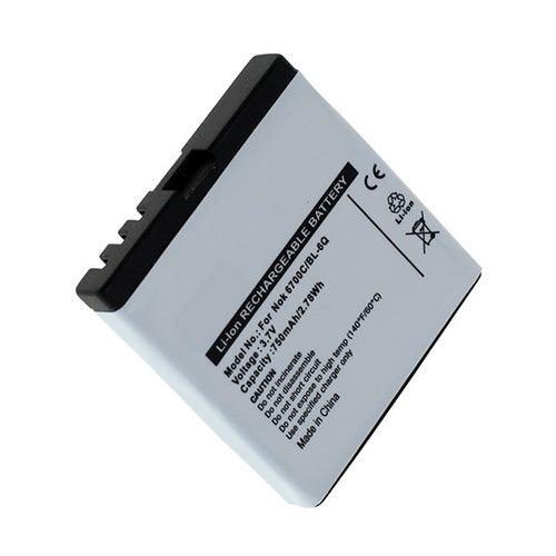 Συμβατή Μπαταρία για Nokia BL-6Q 750mAh OEM