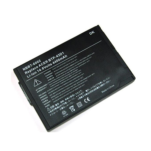 Συμβατή Μπαταρία Laptop για Acer Travelmate 220, 222, 223, 225,230, 260, 280, BTP-43D1, 4400 mAh 14.8V OEM