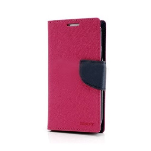 Θήκη Mercury Fancy Diary για Samsung G920 Galaxy S6 Flip Cover Hot Pink / Navy