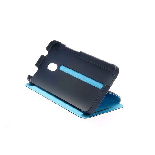 Θήκη HTC HC V851 Double Dip για One Mini Flip cover Blue original