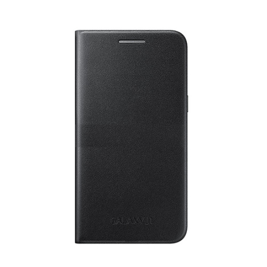 Θήκη Samsung EF-FJ100BBE για J100 Galaxy J1 Flip Cover Black original