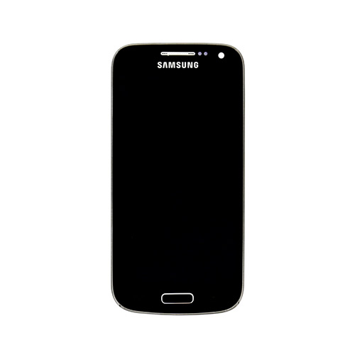 Original Οθόνη Samsung i9195i Galaxy S4 mini VE Black & Μηχανισμός αφής + Μπροστινό κάλυμμα GH97-16992A