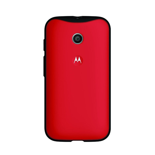 Θήκη Motorola ASMEGRPRED για XT1021 XT1022 Moto E Back cover Red original