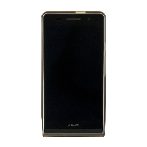 Θήκη Huawei για P6 Back cover TPU Transparent Βlack original Θήκη Huawei για P6 Back cover TPU Transparent Βlack original
