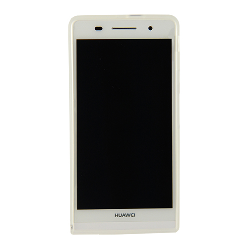 Θήκη Huawei για P6 Back cover TPU Transparent White original