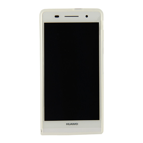 Θήκη Huawei για P6 Back cover TPU Transparent White original Θήκη Huawei για P6 Back cover TPU Transparent White original