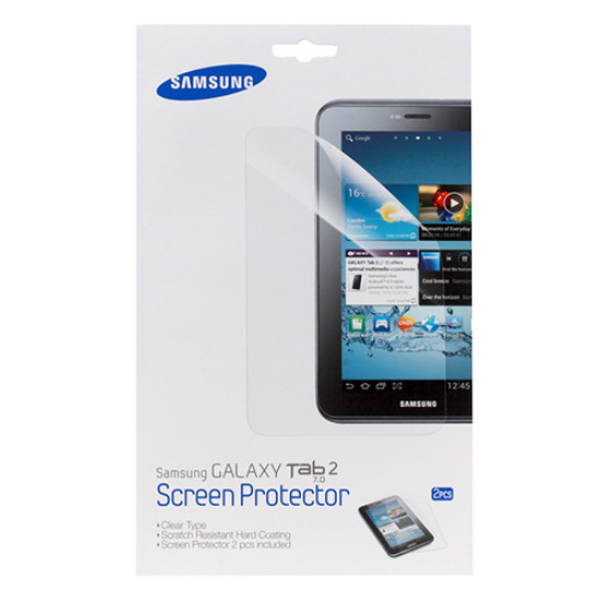 Μεμβράνη προστασίας Samsung ETC-P1G5CEGSTD 2τμχ για Samsung Galaxy Tab 2 7,0 Original Μεμβράνη προστασίας Samsung ETC-P1G5CEGSTD 2τμχ για Samsung Galaxy Tab 2 7,0 Original