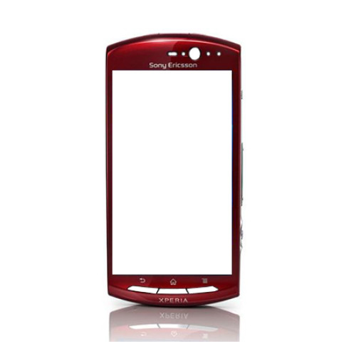 Πρόσοψη Sony Ericsson MT15i Xperia Neo κόκκινη front cover red ORIGINAL