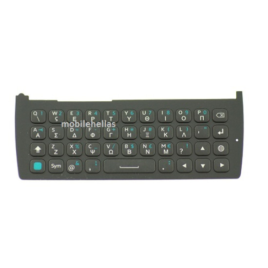 Κεντρικό πληκτρολόγιο Ελληνικό QWERTY Sony Ericsson SK17i Xperia Mini Pro Black original Κεντρικό πληκτρολόγιο Ελληνικό QWERTY Sony Ericsson SK17i Xperia Mini Pro Black original