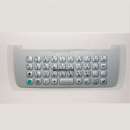 Πληκτρολόγιο Sony Ericsson CK15i txt pro Qwerty Silver original