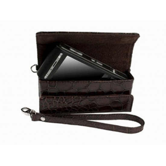 Θήκη Krussell Croco Universal Size L brown