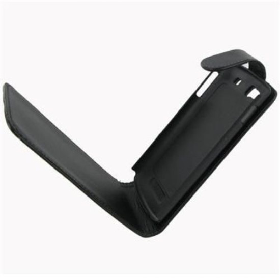 Θήκη OEM για Samsung S8600 Wave 3 Flip Cover Black Leather Θήκη OEM για Samsung S8600 Wave 3 Flip Cover Black Leather