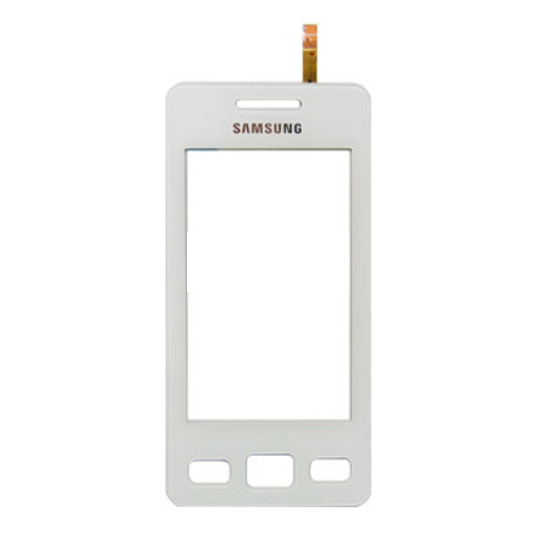 Samsung S5260 STAR II Τζαμάκι αφής Λευκό touch screen / digitizer white ORIGINAL