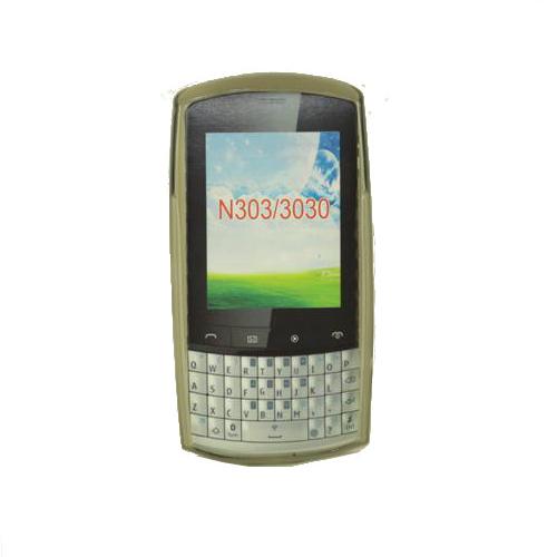 Θήκη OEM για Nokia 303 Back cover TPU Grey