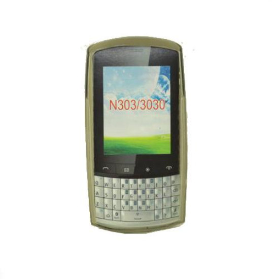 Θήκη OEM για Nokia 303 Back cover TPU Grey Θήκη OEM για Nokia 303 Back cover TPU Grey