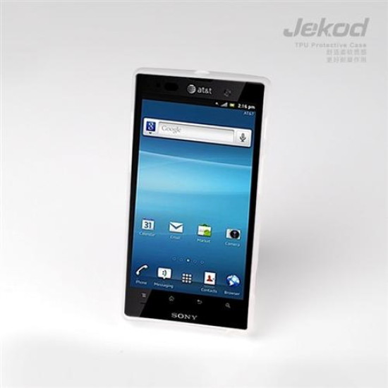 Θήκη Jekod για Sony LT28i Xperia ION Back cover TPU White