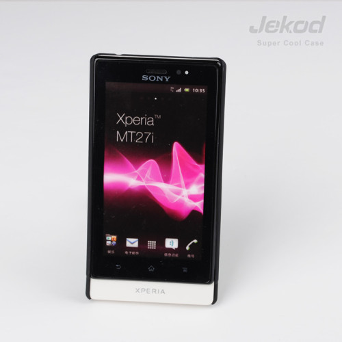 Θήκη Jekod για Sony MT27i  Xperia Sole Back cover Black