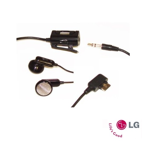 Handsfree LG SGEY0005544 black original bulk