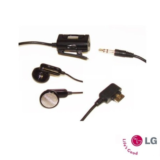 Handsfree LG SGEY0005544 black original bulk