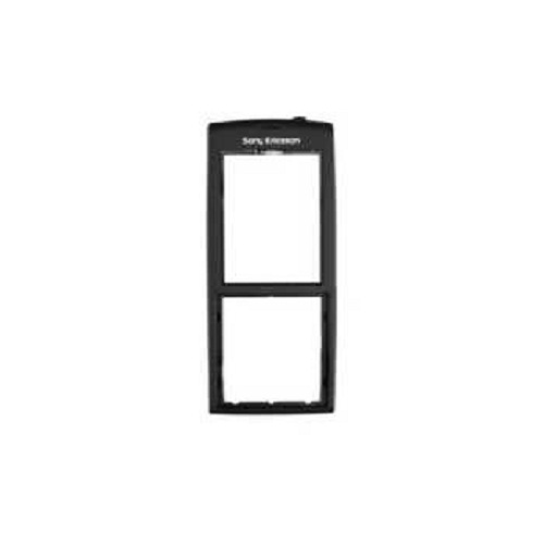Πρόσοψη Sony Ericsson J108 Cedar μαύρη/black original front cover
