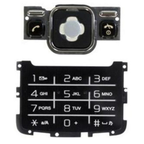 Πληκτρολόγιο Sony Ericsson T303 Μενού + Αλφαριθμητικό Black Original