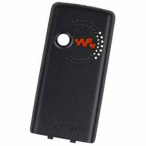 Γνήσιο (ORIGINAL) Sonyericsson W200i κάλλυμα μπαταρίας μαύρο - W200i battery cover black